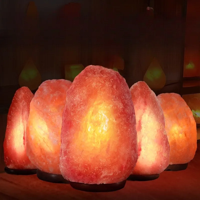 Himalayan Salt Lamp - مصباح ملح الهيمالايا المستوردة مصباح الصخور