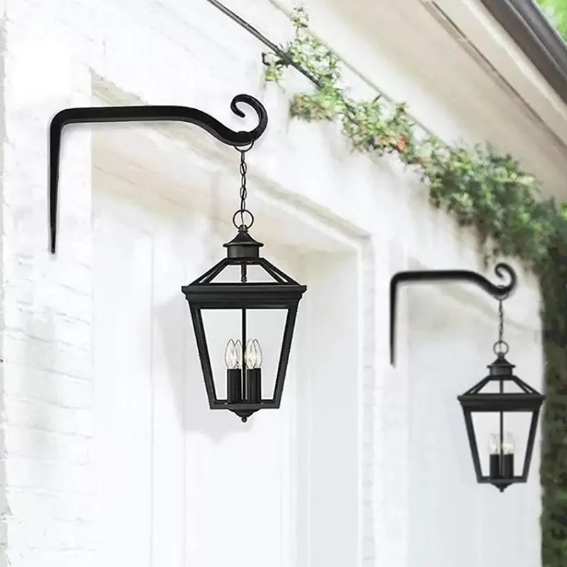 Lighting Metal Wall Decor - جدار سلة معلقة أصيص زهور حديدي