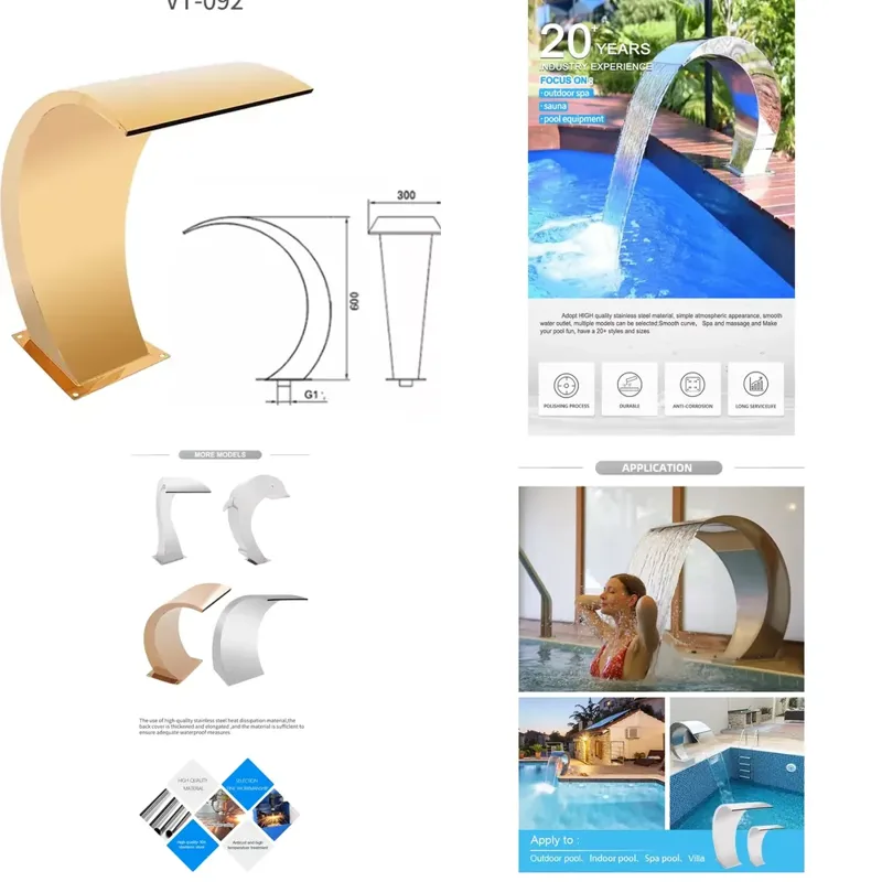 Home Decor Lighting Manufacturer - شلالات مائية بإضاءة LED للاستخدام الداخلي