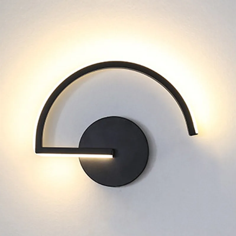 Decor Lighting & Decor Fires Photos - مصباح جداري LED عصري بتصميم شمالي،