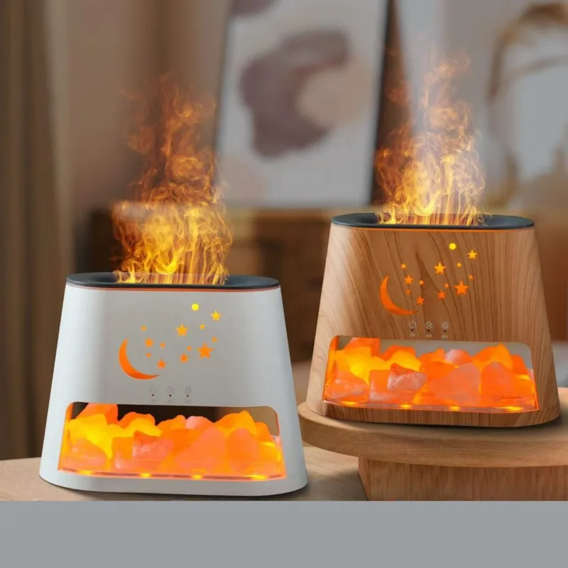 Himalayan Salt Lamp - 250 مللي موزع الزيوت العطرية للعلاج