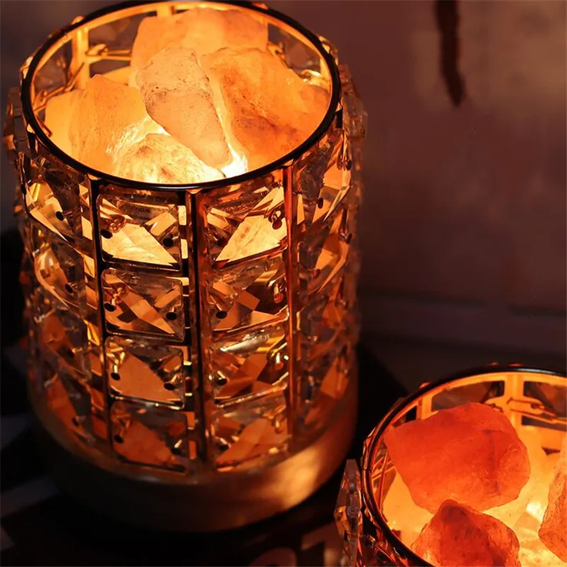 Himalayan Salt Lamp - الكريستال الطبيعي الهيمالايا الملح مصباح USB