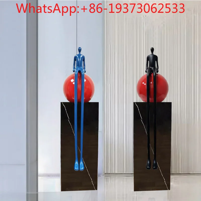 Decor Lighting & Decor Fires Photos - تماثيل تجريدية راقية طويلة الأرجل، زينة