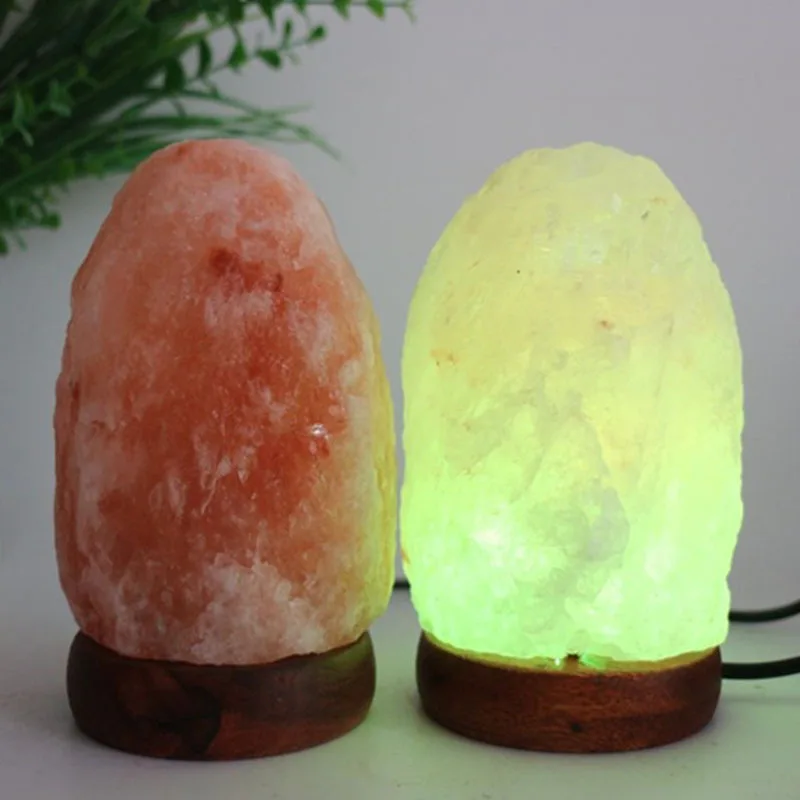 Himalayan Salt Lamp - مصباح الملح كريستال الهيمالايا ملون متغير