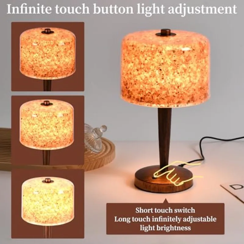 مصباح ملح الهيمالايا مع تحكم ب - مراجعة Himalayan Salt Lamp وسعره