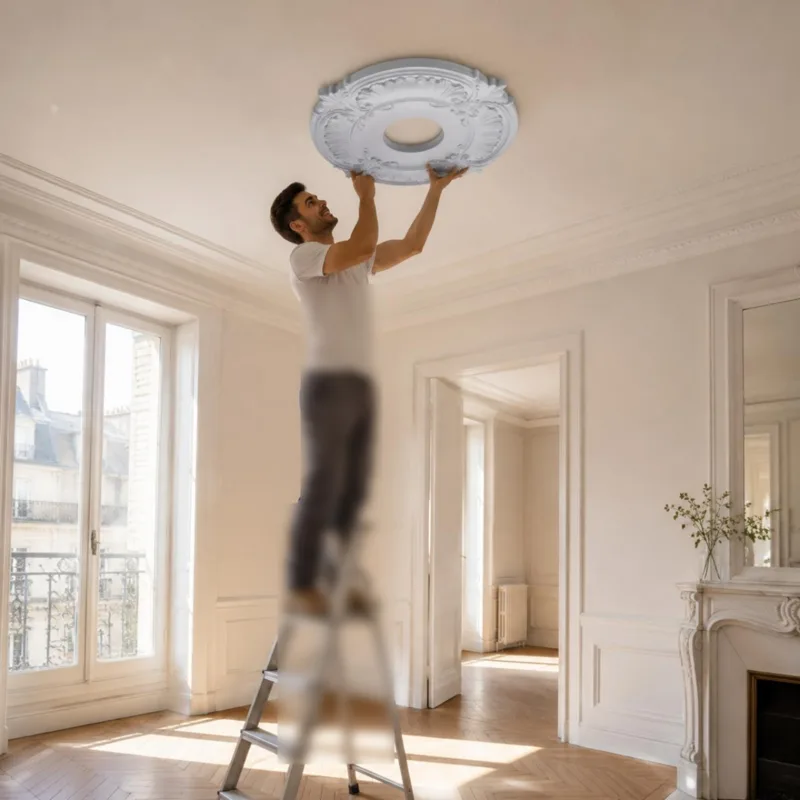 لوحة سقف دائرية من البولي يوري - مراجعة Decor Lighting & Decor Fires Photos وسعره