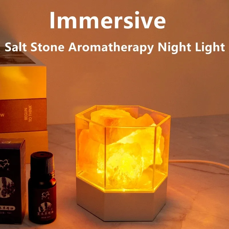 D2 LED الطبيعية الهيمالايا كري - مراجعة Himalayan Salt Lamp وسعره