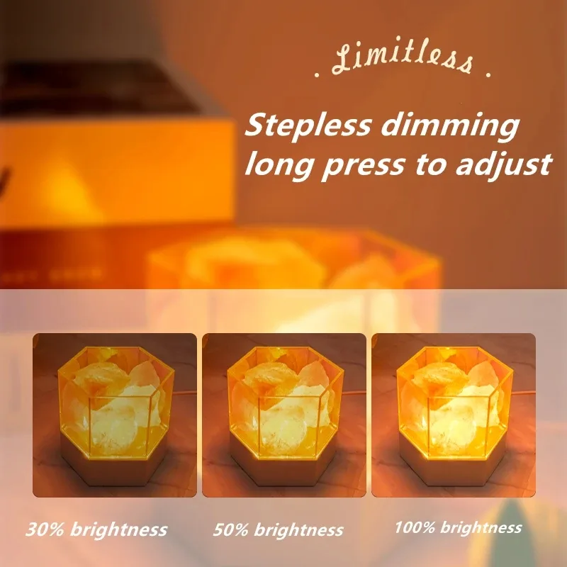 D2 LED الطبيعية الهيمالايا كري - مراجعة Himalayan Salt Lamp وسعره