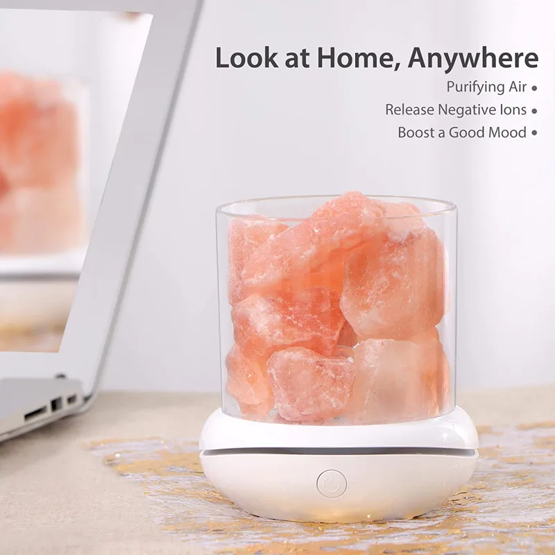 مصباح عطري من ملح الهيمالايا ا - مراجعة Himalayan Salt Lamp وسعره