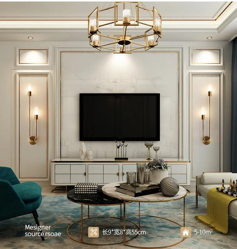 مصباح جداري عصري بتصميم إسكندن - مراجعة Decor Lighting & Decor Fires Photos وسعره
