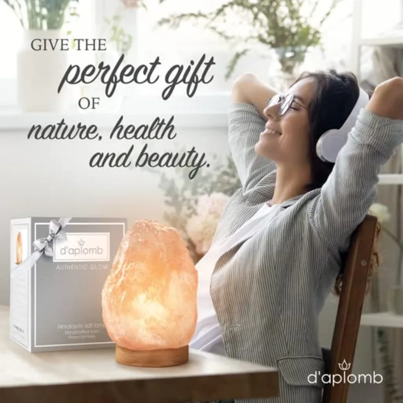 مصباح ملح الهيمالايا الطبيعي ا - مراجعة Himalayan Salt Lamp وسعره