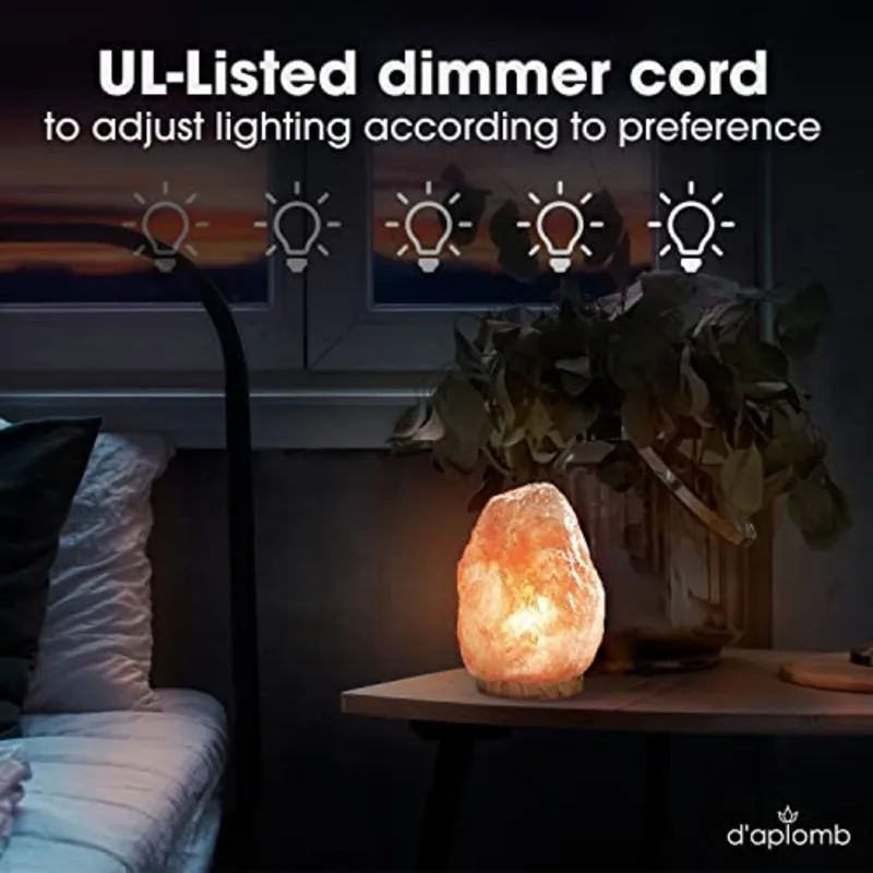 مصباح ملح الهيمالايا الطبيعي ا - مراجعة Himalayan Salt Lamp وسعره