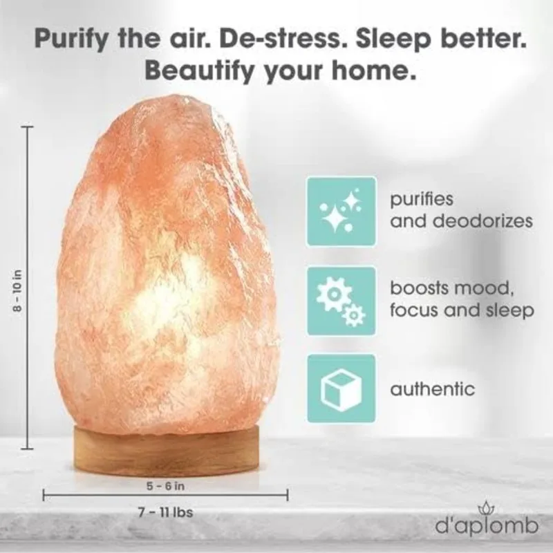 مصباح ملح الهيمالايا الطبيعي ا - مراجعة Himalayan Salt Lamp وسعره