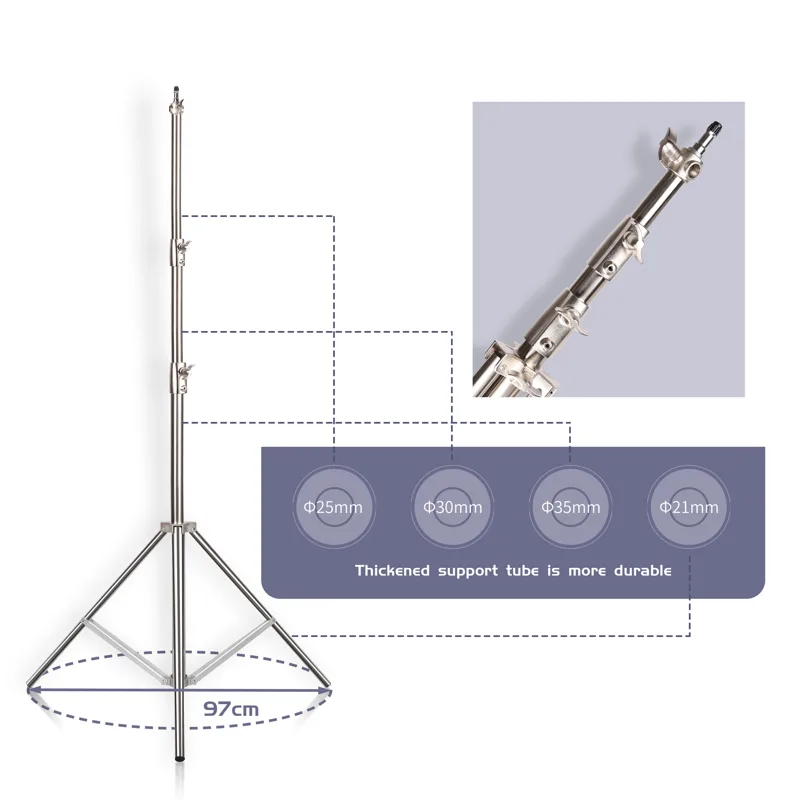 SH 2.8M الفولاذ المقاوم للصدأ  - مراجعة Lighting Gallery وسعره