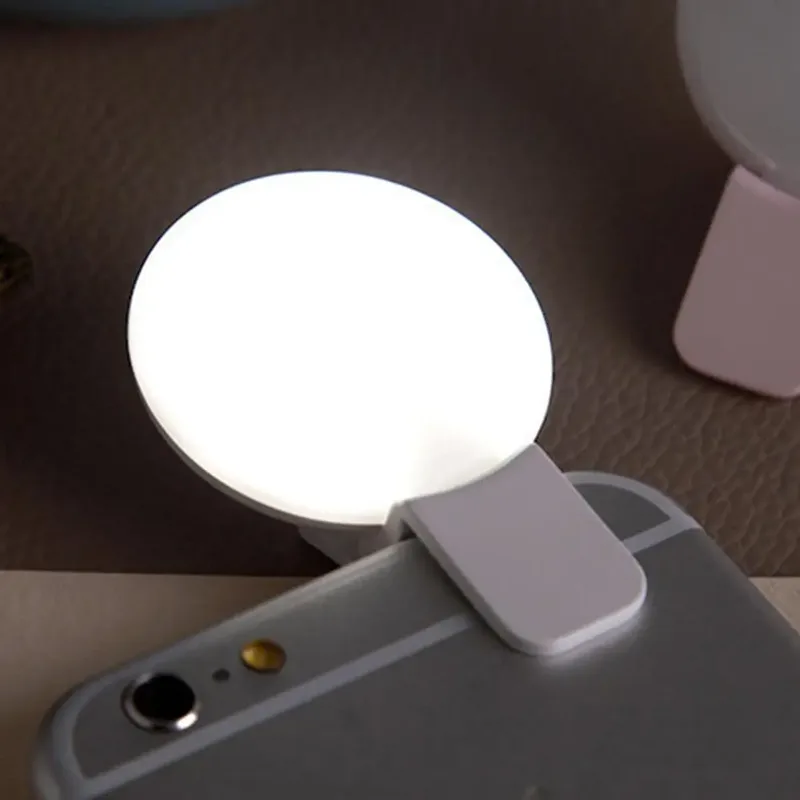 الهاتف المحمول LED Selfie Ring - مراجعة Lighting Gallery وسعره