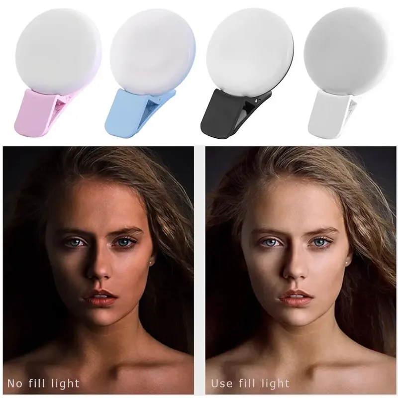الهاتف المحمول LED Selfie Ring - مراجعة Lighting Gallery وسعره