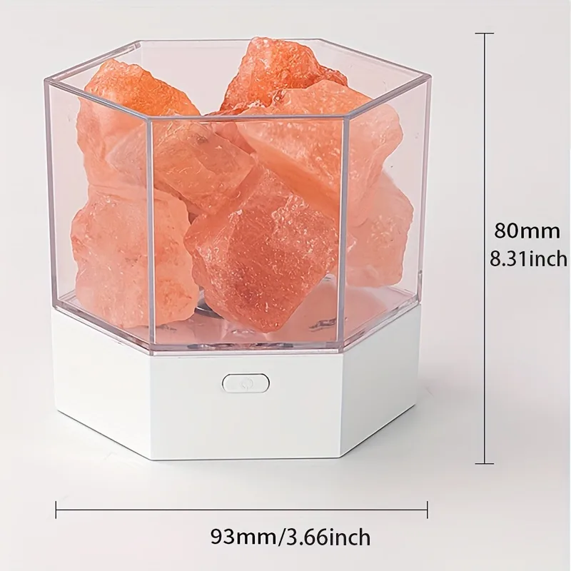 مصباح ملح الهيمالايا الطبيعي L - مراجعة Himalayan Salt Lamp وسعره