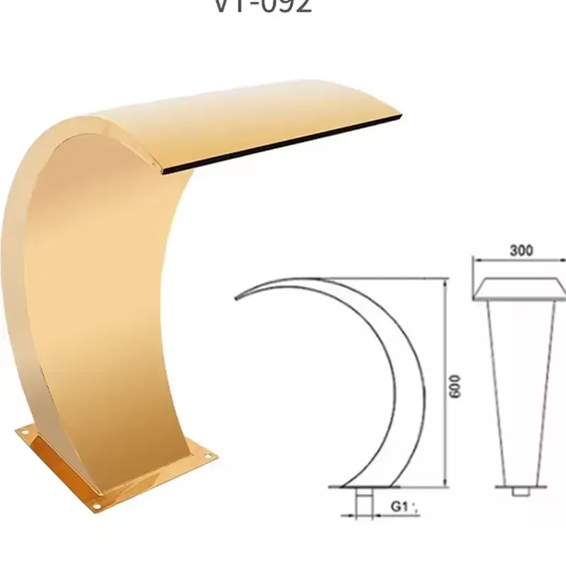 شلالات مائية بإضاءة LED للاستخ - مراجعة Home Decor Lighting Manufacturer وسعره