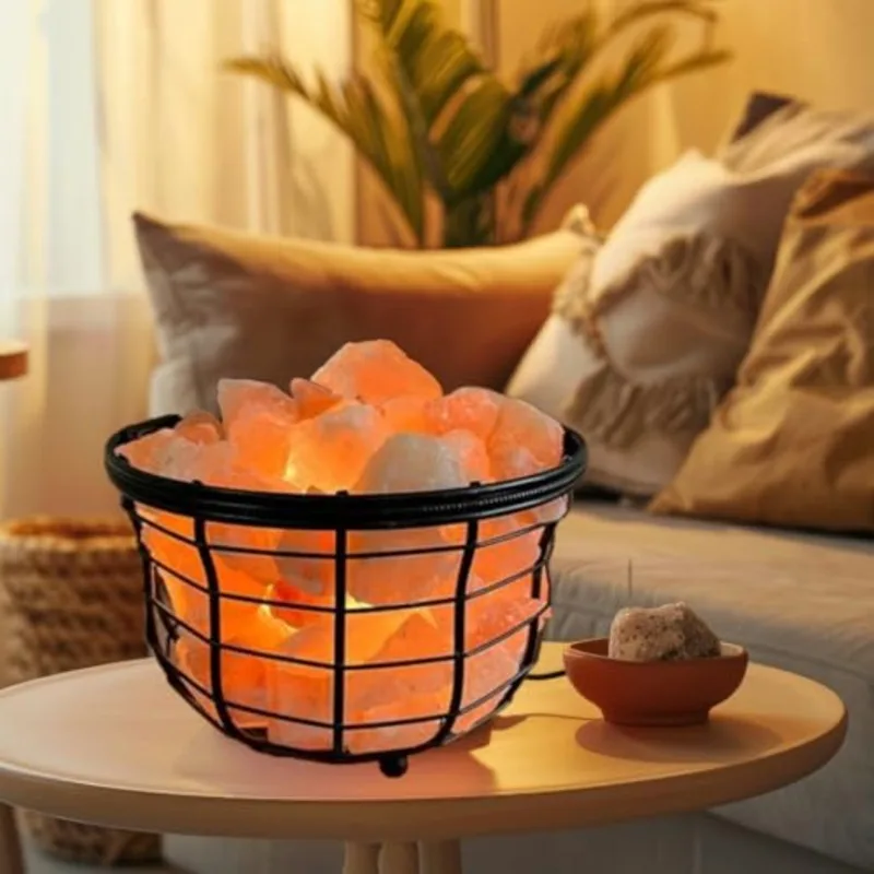 مصباح معدني من ملح الهيمالايا  - مراجعة Himalayan Salt Lamp وسعره