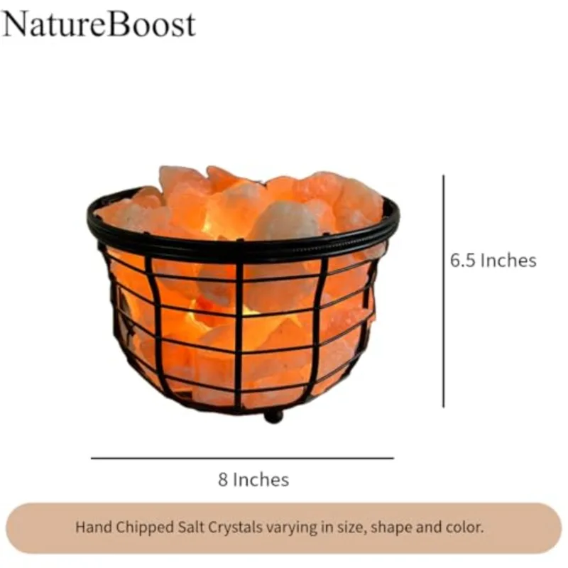 مصباح معدني من ملح الهيمالايا  - مراجعة Himalayan Salt Lamp وسعره