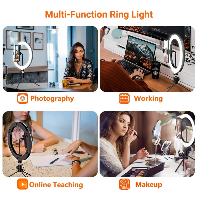 26 سنتيمتر 10 بوصة Led حلقة Se - مراجعة Lighting Gallery وسعره