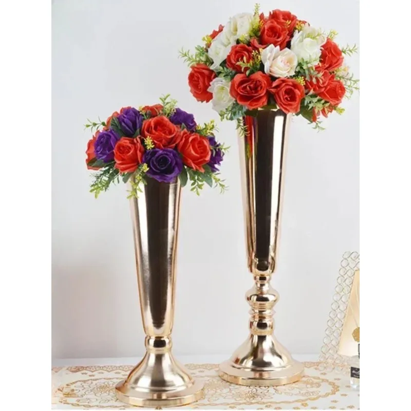 مزهرية معدنية مطلية كهربائياً  - مراجعة Home Decor Lighting Manufacturer وسعره