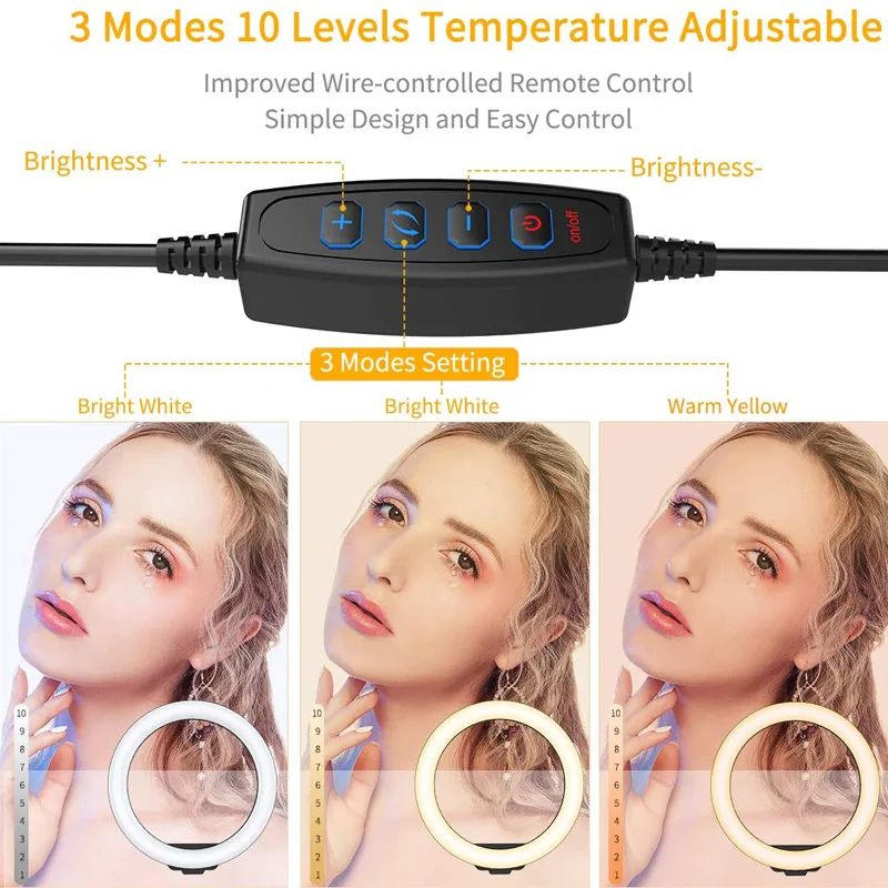 إضاءة حلقية للسيلفي مقاس 10 بو - مراجعة Lighting Gallery وسعره
