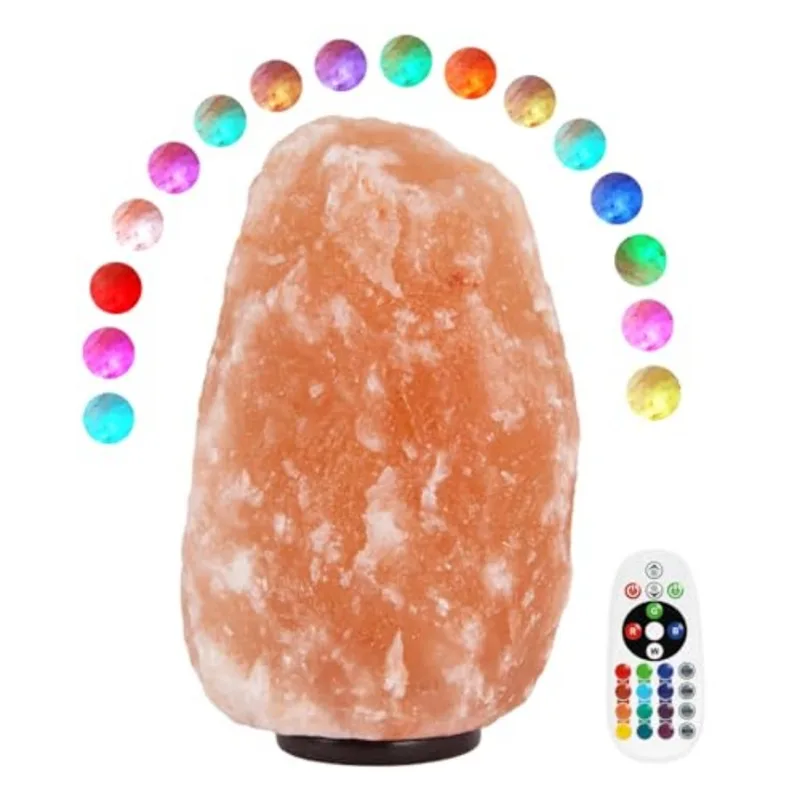 مصباح ملح الهيمالايا - 9-11 بو - مراجعة Himalayan Salt Lamp وسعره
