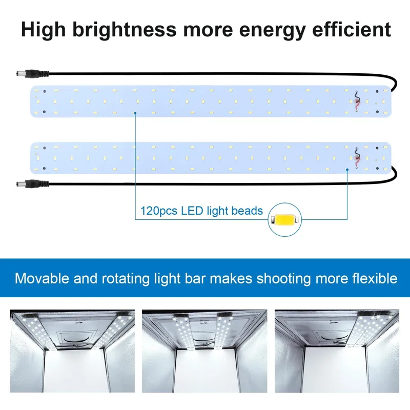 PULUZ 60 سنتيمتر استوديو الصور - مراجعة Lighting Gallery وسعره