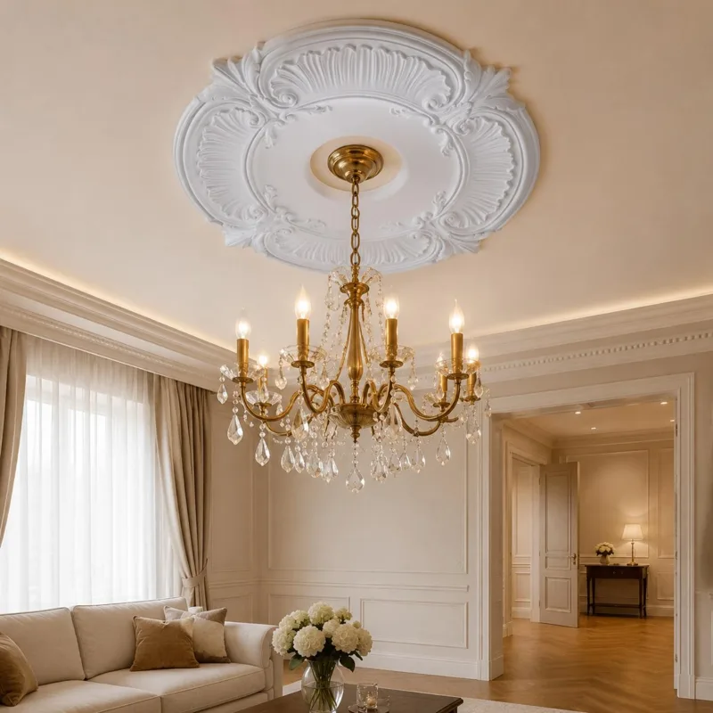لوحة سقف دائرية من البولي يوري - مراجعة Decor Lighting & Decor Fires Photos وسعره