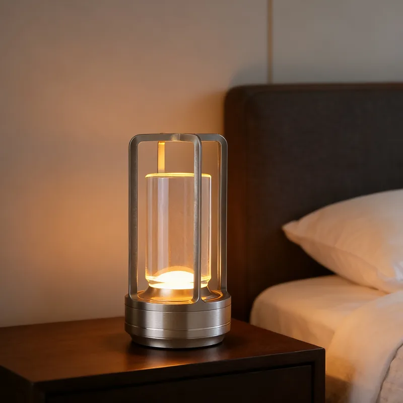 مصباح طاولة LED لاسلكي بتصميم  - مراجعة Home Decor Lighting Manufacturer وسعره