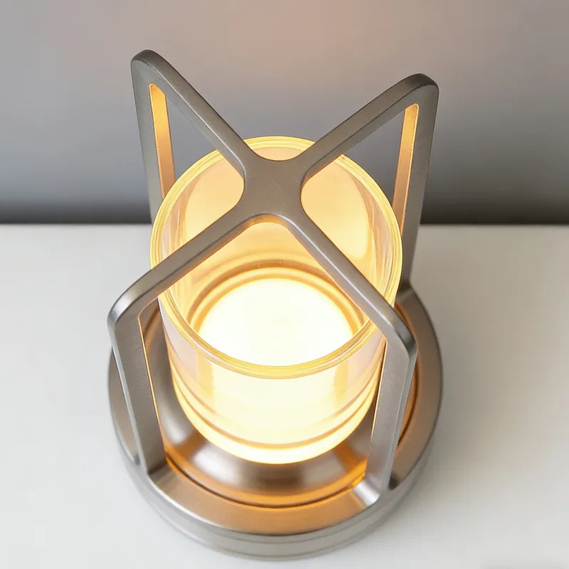 مصباح طاولة LED لاسلكي بتصميم  - مراجعة Home Decor Lighting Manufacturer وسعره