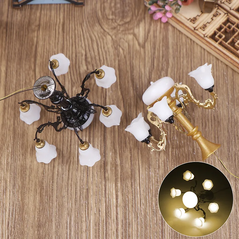 مصباح سقف صغير لبيت الدمى، إضا - مراجعة Lighting Metal Wall Decor وسعره