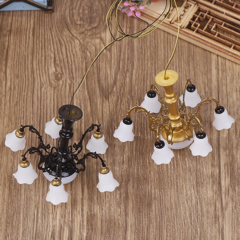 مصباح سقف صغير لبيت الدمى، إضا - مراجعة Lighting Metal Wall Decor وسعره