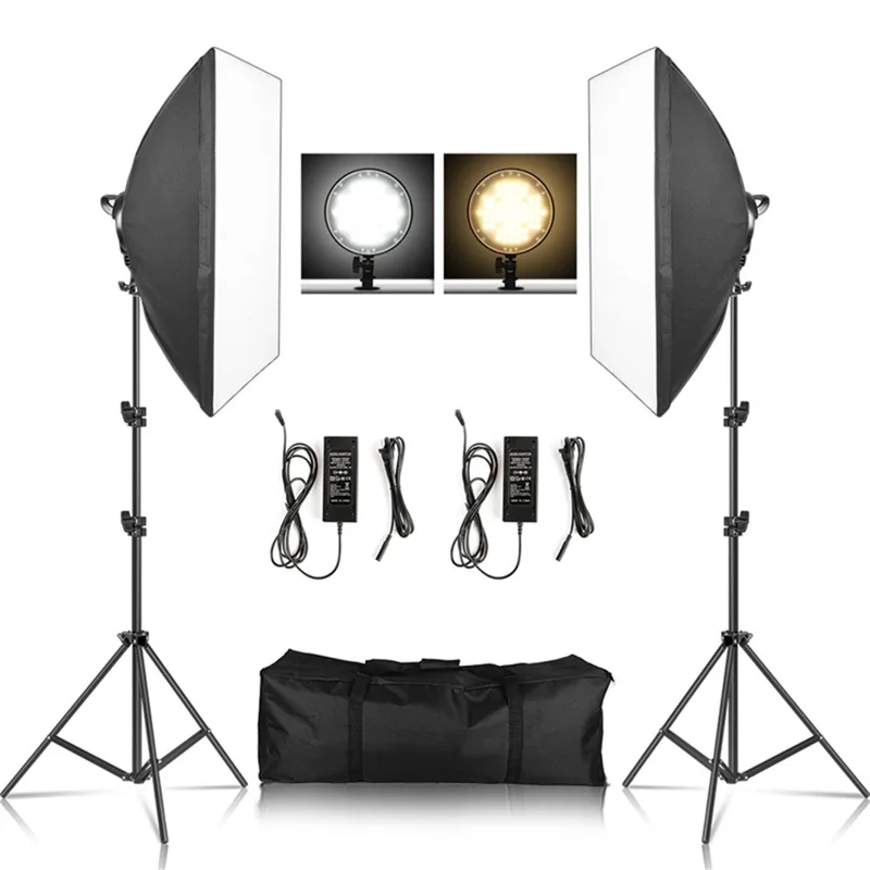 سوفت بوكس ضوء التصوير عدة صور  - مراجعة Lighting Gallery وسعره